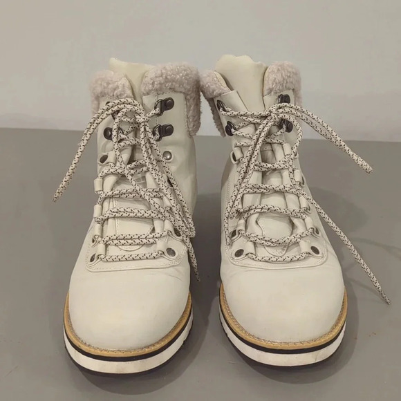 Aspen Nomad Boots size 9.5 Cream‎ Lace Up - Picture 3 of 9